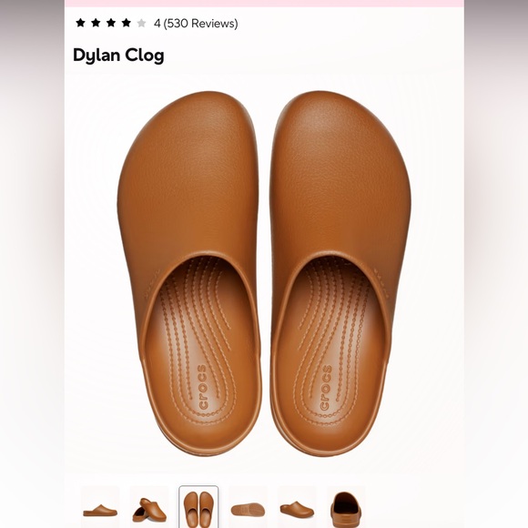 CROCS Shoes - CROCS Dylan Women’s Slip-On Clog in Cognac